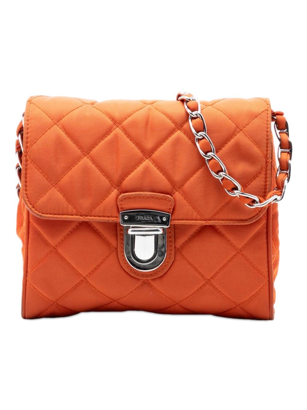 Prada Impuntu Tessuto Chain Crossbody #276833P62B